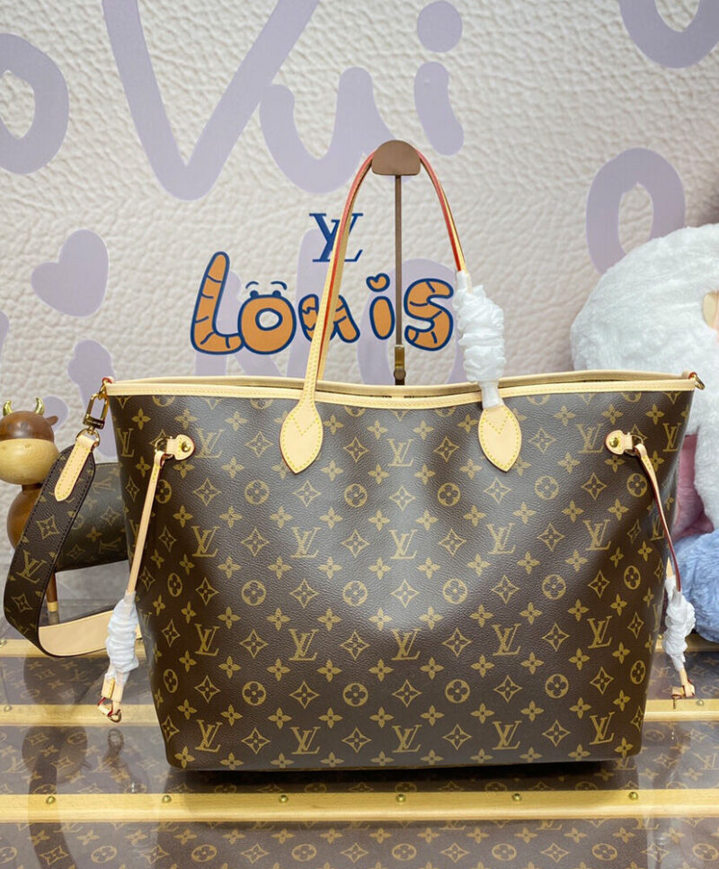 Louis Vuitton Neverfull Bandouliere Inside Out GM M11948 Brown